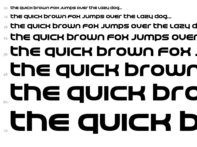 Cerulean Nights font waterfall